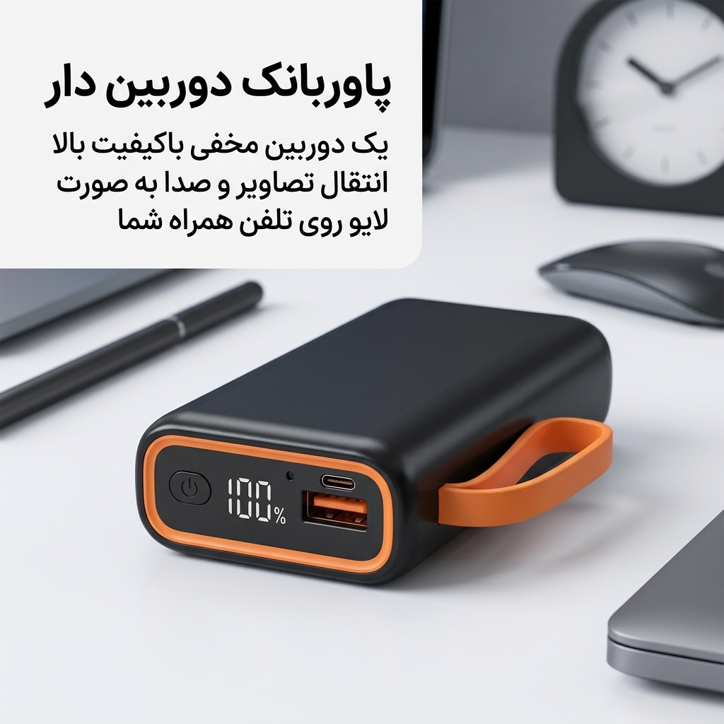 پاوربانک دوربین دار